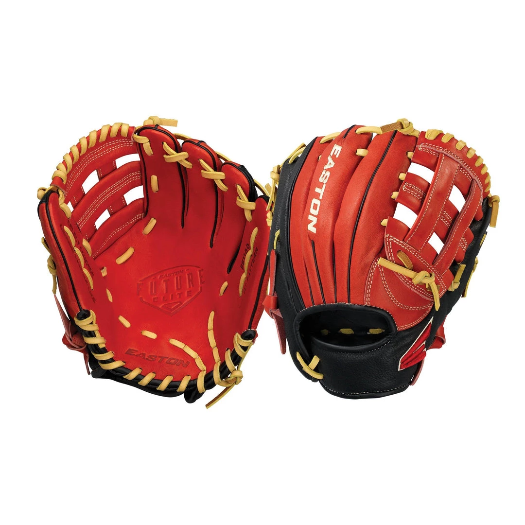 Easton Future Elite 11'' Red/Black/Gold H-Web FE1100 4 Easton Future Elite 11'' Red/Black/Gold H-Web FE1100
