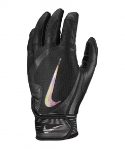 Nike Alpha Huarache Edge Batting Glove Black/Silver