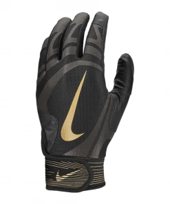Nike Alpha Huarache Edge Batting Glove Black/Gold