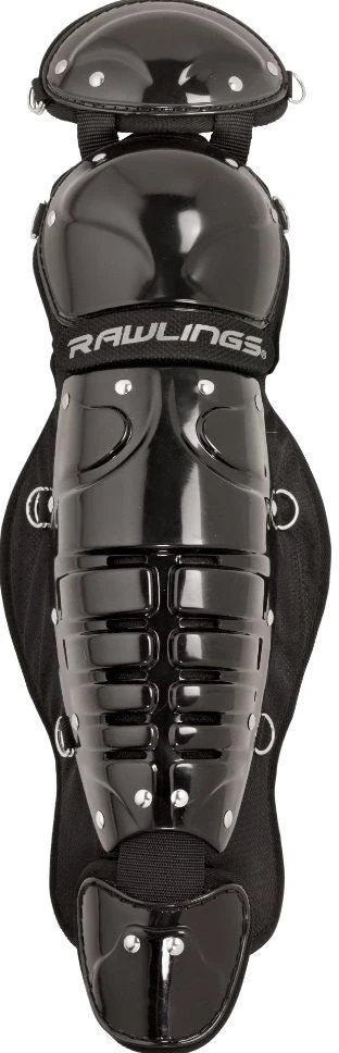 Rawlings Players Youth Catcher's Leg Guard Black LGPLJR 3 Rawlings Players Youth Catcher's Leg Guard Black LGPLJR
