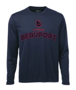 B360 Baseball 360 Baseball Beauport Drifit Long + Numéro + Noms