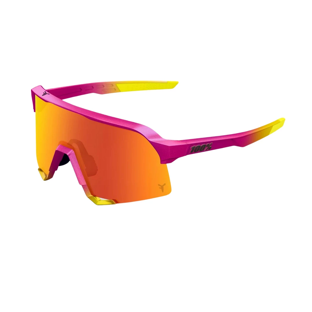 100% S3 - Fernando Tatis JR LE Pink / Yellow HiPER® Red Multilayer Mirror Lens 3 100% S3 - Fernando Tatis JR LE Pink / Yellow HiPER® Red Multilayer Mirror Lens