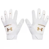 Under Armour UA Clean Up 21 Batting Glove White 1365461-101