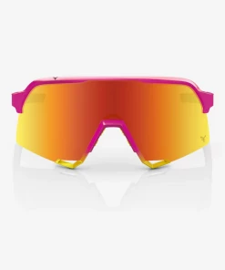 100% S3 - Fernando Tatis JR LE Pink / Yellow HiPER® Red Multilayer Mirror Lens