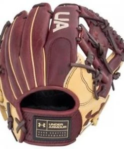 Under Armour UA Genuine Pro 11.5" Black-Cherry/Cream I-Web UAFGGP-1150I