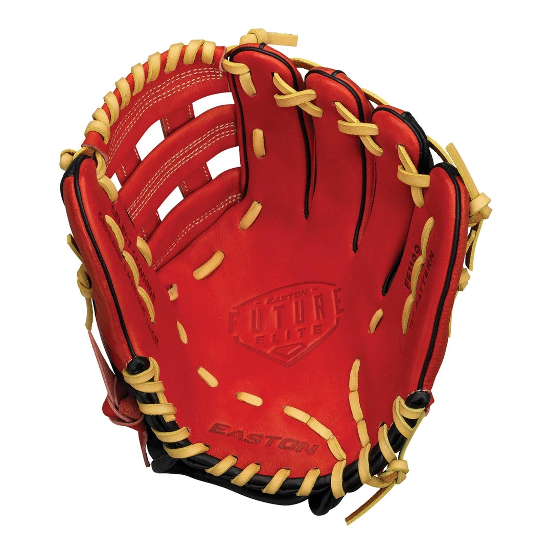 Easton Future Elite 11'' Red/Black/Gold H-Web FE1100 5 Easton Future Elite 11'' Red/Black/Gold H-Web FE1100